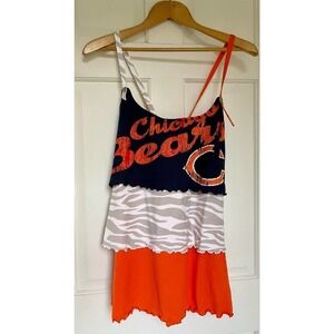 Reebok Chicago Bears Tiered Tank Top NWT